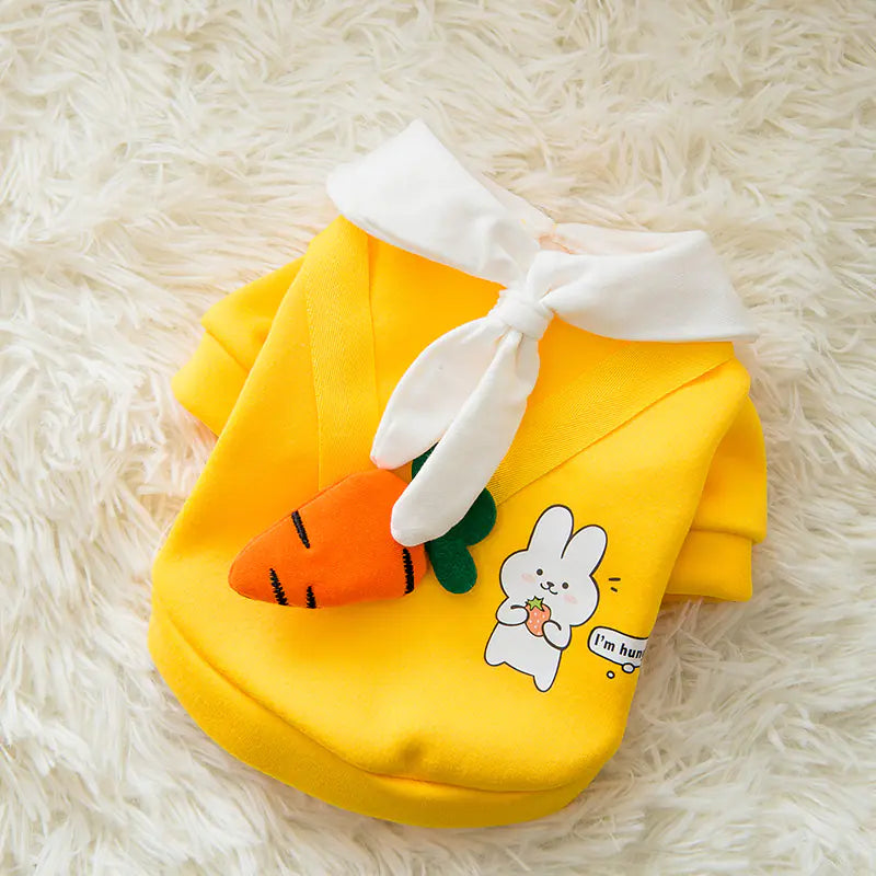 Cartoon Pet Sweaters for Fall & Winter