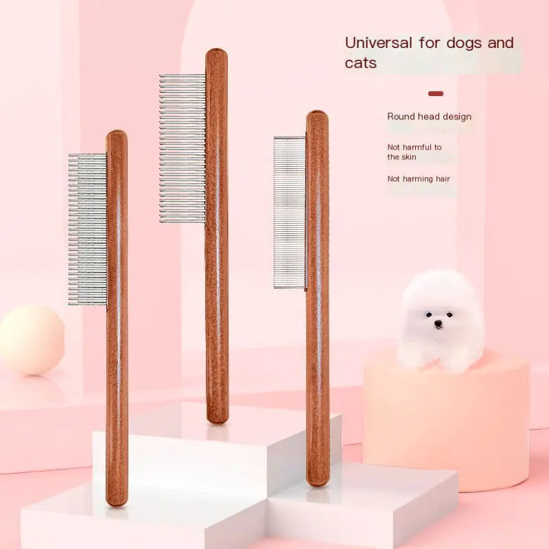 Luxury Wooden Pet Brush