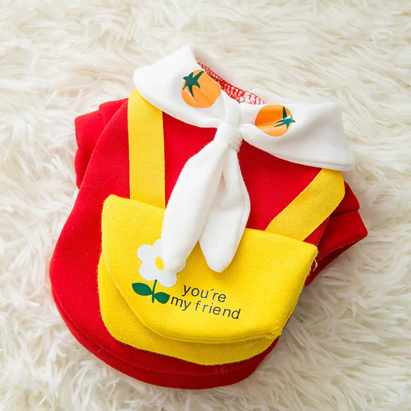 Cartoon Pet Sweaters for Fall & Winter