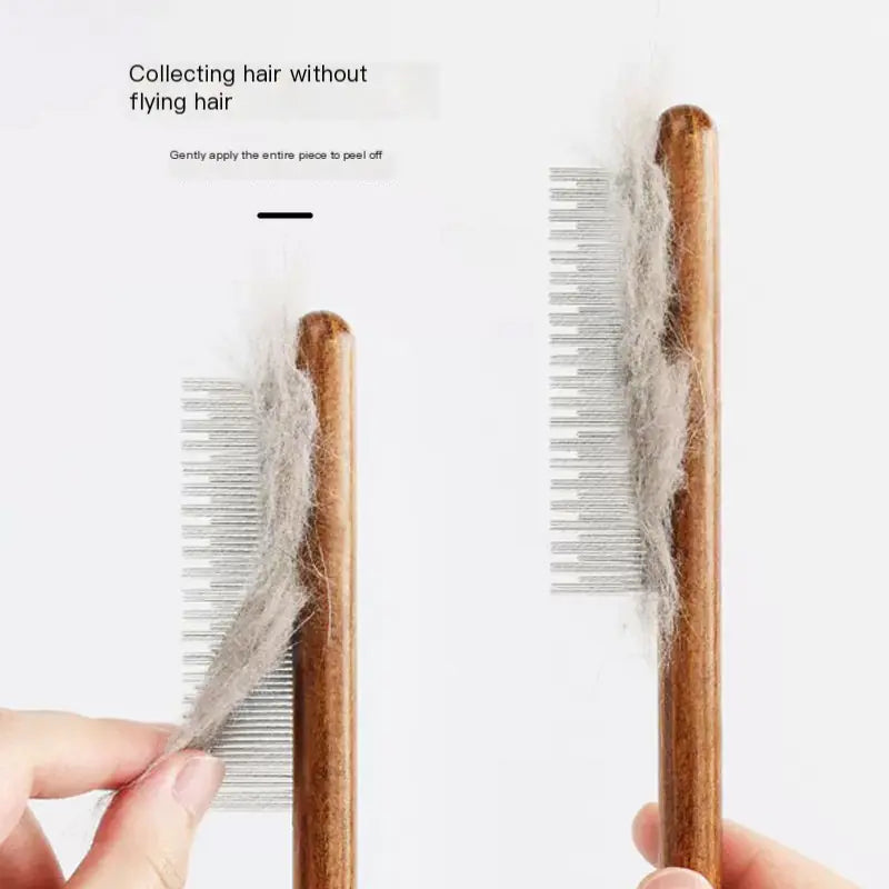 Luxury Wooden Pet Brush