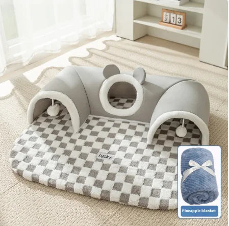 Cozy Cat Play Tunnel