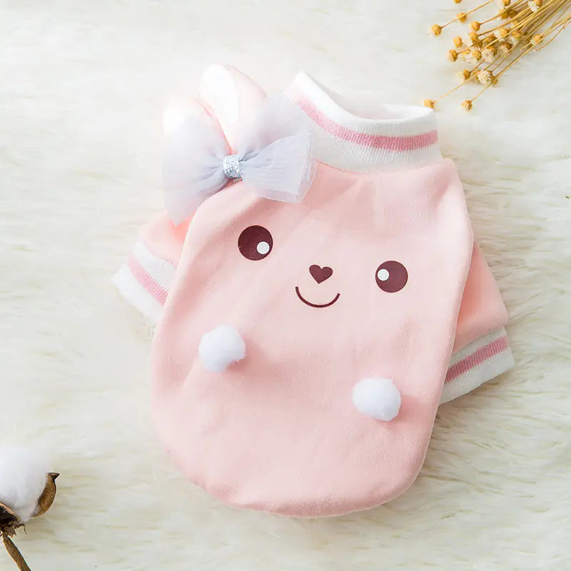 Cartoon Pet Sweaters for Fall & Winter
