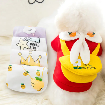 Cartoon Pet Sweaters for Fall & Winter