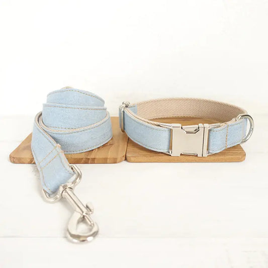 Blue Denim Dog Leash